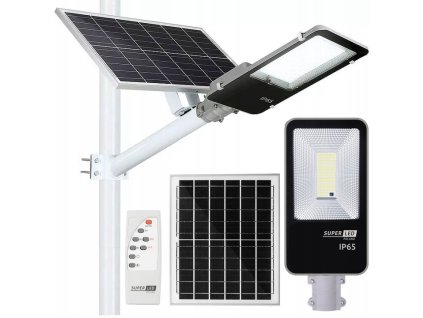 LED solárna lampa 2000 W + panel + rukoväť + diaľkové ovládanie