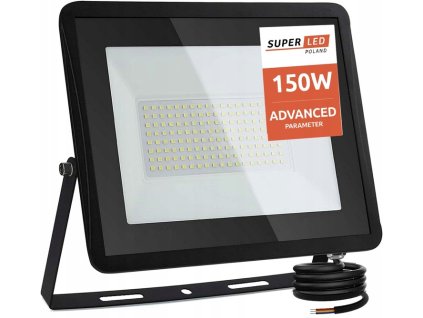 halogen led naswietlacz reflektor 150w ip65 slim premium mocny superled big