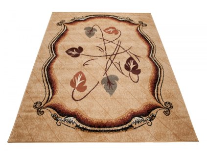 Kusový koberec 7026D LIGHT béžový ATLAS PP (Rozmer 120x170)