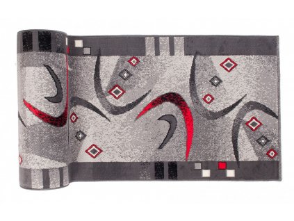 Koberec tmavo sivý 4596A CRM (Rozmery šírka 70 cm)