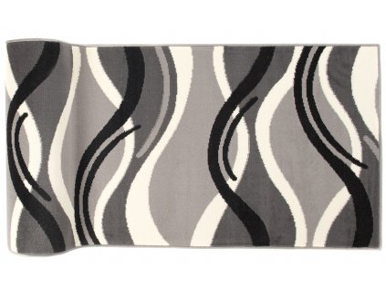 Koberec tmavo sivý T966A CRM (Rozmery šírka 70 cm)