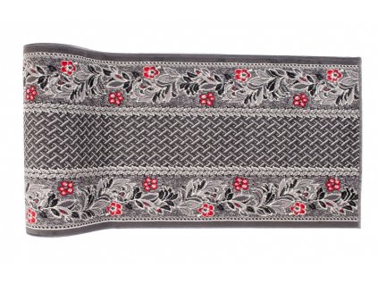 Koberec tmavo sivý 7192B CRM (Rozmery šírka 60 cm)