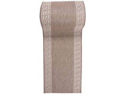 Koberec tmavo sivý / farba šampanského  20014 (Rozmery šírka 100 cm)