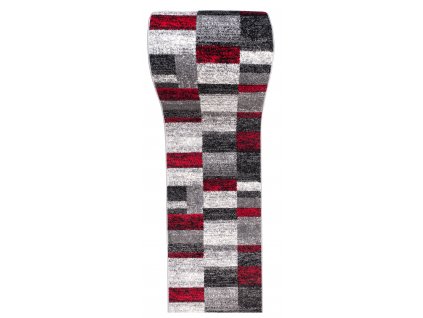 Koberec sivý  J384A JAWA O0X (Rozmery šírka 120 cm)