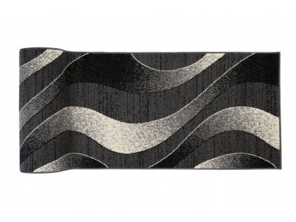 Koberec tmavo sivý K857A CRM (Rozmery šírka 60 cm)