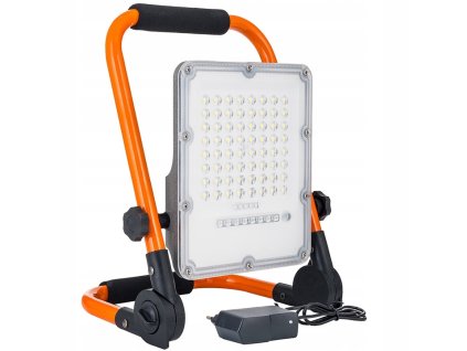 halogen led roboczy budowlany 100w naswietlacz przenosny akumulator premium big