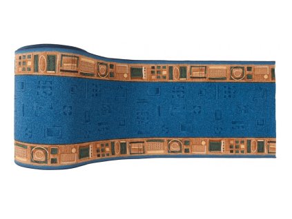 Koberec  nebeská farba 77 JENA (Rozmery šírka 80 cm)