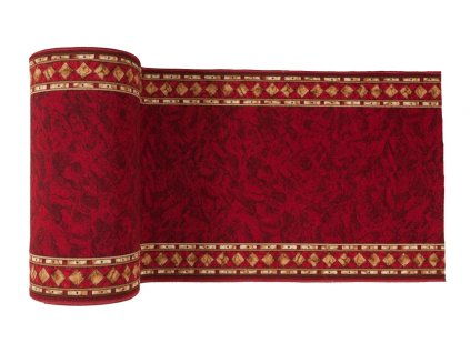 Koberec červený  10 CHEOPS (Rozmery šírka 67 cm)