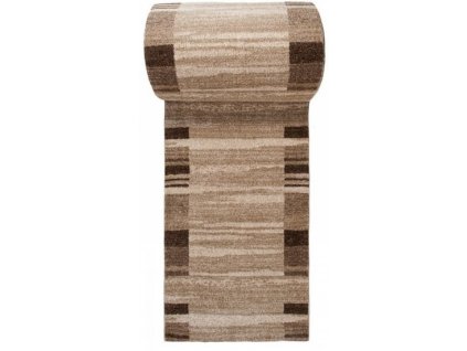 Koberec tmavo béžový 3443A SARI 3UX (Rozmery šírka 80 cm)