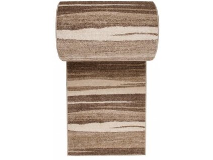 Koberec tmavo béžový 3437A SARI 3UX (Rozmery šírka 70 cm)