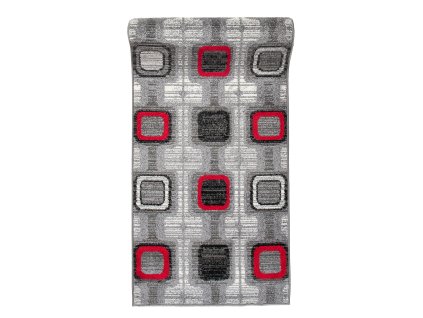 Koberec sivý  J383B JAWA O0X (Rozmery šírka 100 cm)