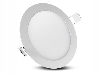 LED PANELOVÉ STROPNÉ SVETLO, KRUHÉ 6W, TEP