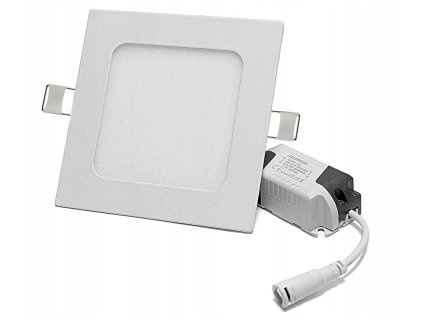 LED PANELOVÉ ZÁPUSTNÉ STROPNÉ SVIETIDLO ŠTVRTKOVÉ PL-B03 6W VEĽMI TEPLÉ