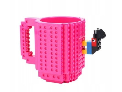 TEHLOVÝ HRNČEK TMAVO RUŽOVÝ