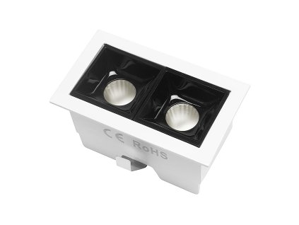 Zapustené lineárne LED svietidlo 4W 3000K biele JDL-2T