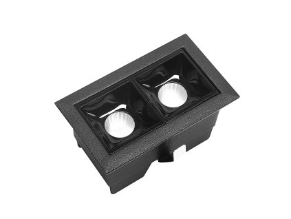 Zapustená lineárna LED lampa 4W 3000K čierna JDL-2T