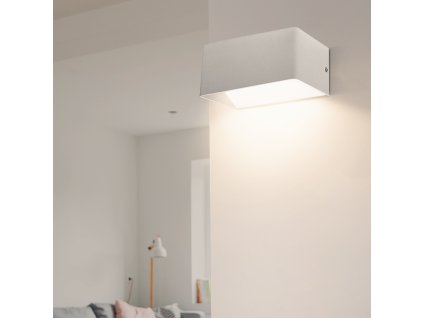 Biele nástenné svietidlo 9w A6005-3B