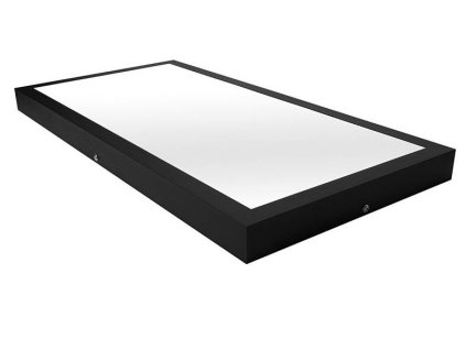 Prisadený LED panel čierny 60x30cm 36w 6000K