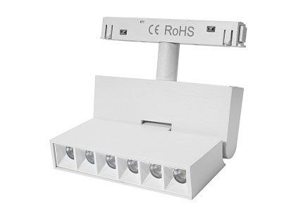 Magnetická lampa s ohybovými diódami 6W 4000K DDCX-GDZD6 Biela