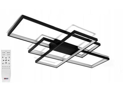 Dekoratívna lampa RING 80W DL-Z01 čierna