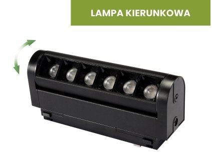 Magnetická lampa Ultra Slim DDCX35-ZD06B 6W 3000K
