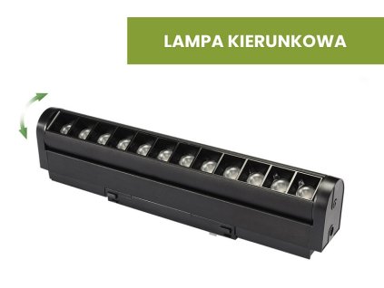 Magnetická lampa Ultra Slim DDCX35-ZD12B 12W 3000K