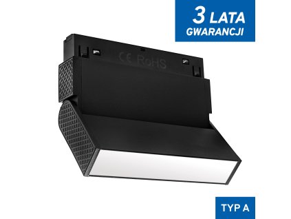 Magnetická lampa DDCX-B20 čierna 6W 4000K