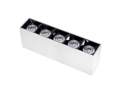 Prisadené lineárne svietidlo 15w 3000K biela a čierna JDL-3T