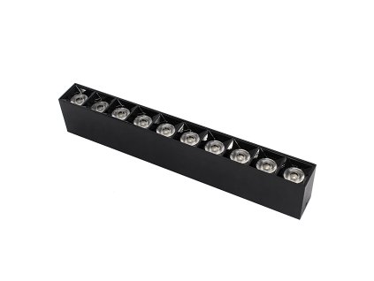 Prisadené lineárne svietidlo 30w 4000K čierne JDL-4T