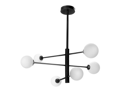 Dekoratívna lampa AM201 6xG9 Čierna GARDA