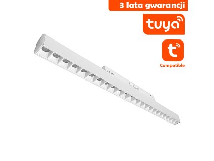 LED lampa s diódami pre magnetické koľajnice DDCX-GS24-436-TY Tuya 24W biela CCT