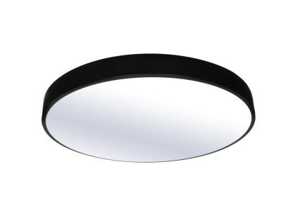Prisadené LED stropné svietidlo 50 cm okrúhle BB02 50W 4000K čierne