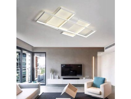 LED kruhová lampa 123W biela + diaľkové ovládanie