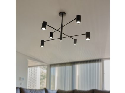 Lampa Siena 6 x spot GU10 DD-40 czarna