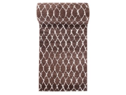 Koberec hnedý  H071B SARI 3UX (Rozmery šírka 70 cm)