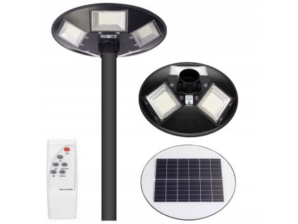 Solárna lampa LED UFO so snímačom + diaľkové ovládanie