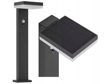 lampa ogrodowa led solarna 600 lm slupek ogrodowy 50 cm premium big