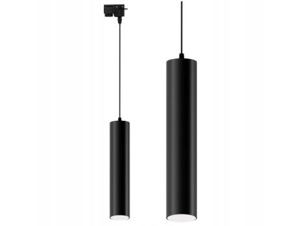 reflektor szynowy wiszacy do gu10 bialy lampa zwis oprawa led big