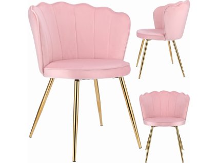 Kreslo Fiore čalúnené zamatom