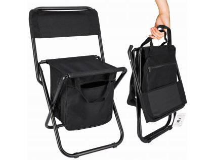 KRZESELKO WEDKARSKIE TURYSTYCZNE TORBA SKLADANE z oparciem