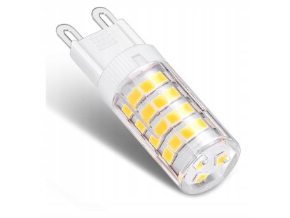 G9 5W LED žiarovka, studená biela