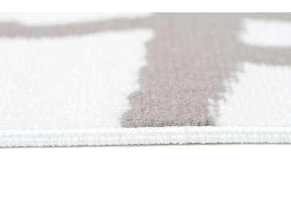 Kusový koberec 1912A sivý CHEAP PP CRM (Rozmer 130x190)