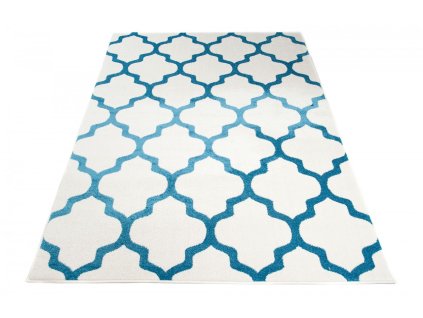 Kusový koberec K082A biely MAROKO O0X (Rozmer 140x190)