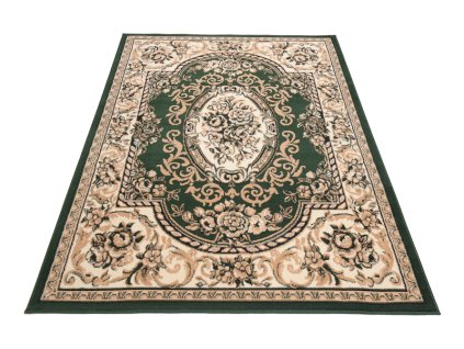 Kusový koberec F739A zelený ATLAS PP (Rozmer 160x220)
