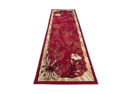 Behúň 4491A červený ATLAS PP (Rozmer 120x170)