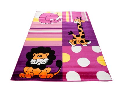 Kusový koberec E045B FUSYA KINDER CFW (Rozmer 140x200)