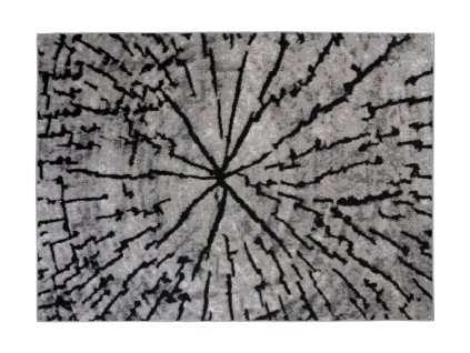 Kusový koberec C604A LIGHT sivý/biely BALI PP (Rozmer 200x300)