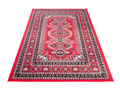 Kusový koberec G593F červený EUFRAT ESM (Rozmer 120x170)