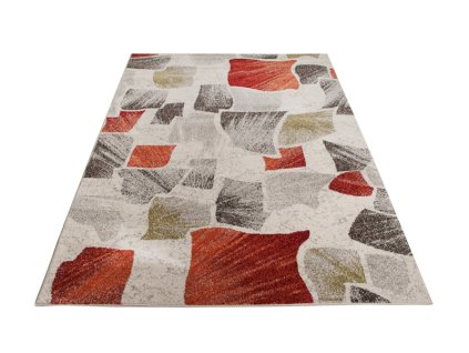 Kusový koberec E316A biely JAWA AMI (Rozmer 220x320)