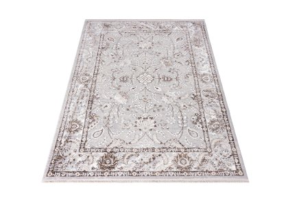 Kusový koberec K897D SHLsivý béžový SAHARA (Rozmer 120x170)